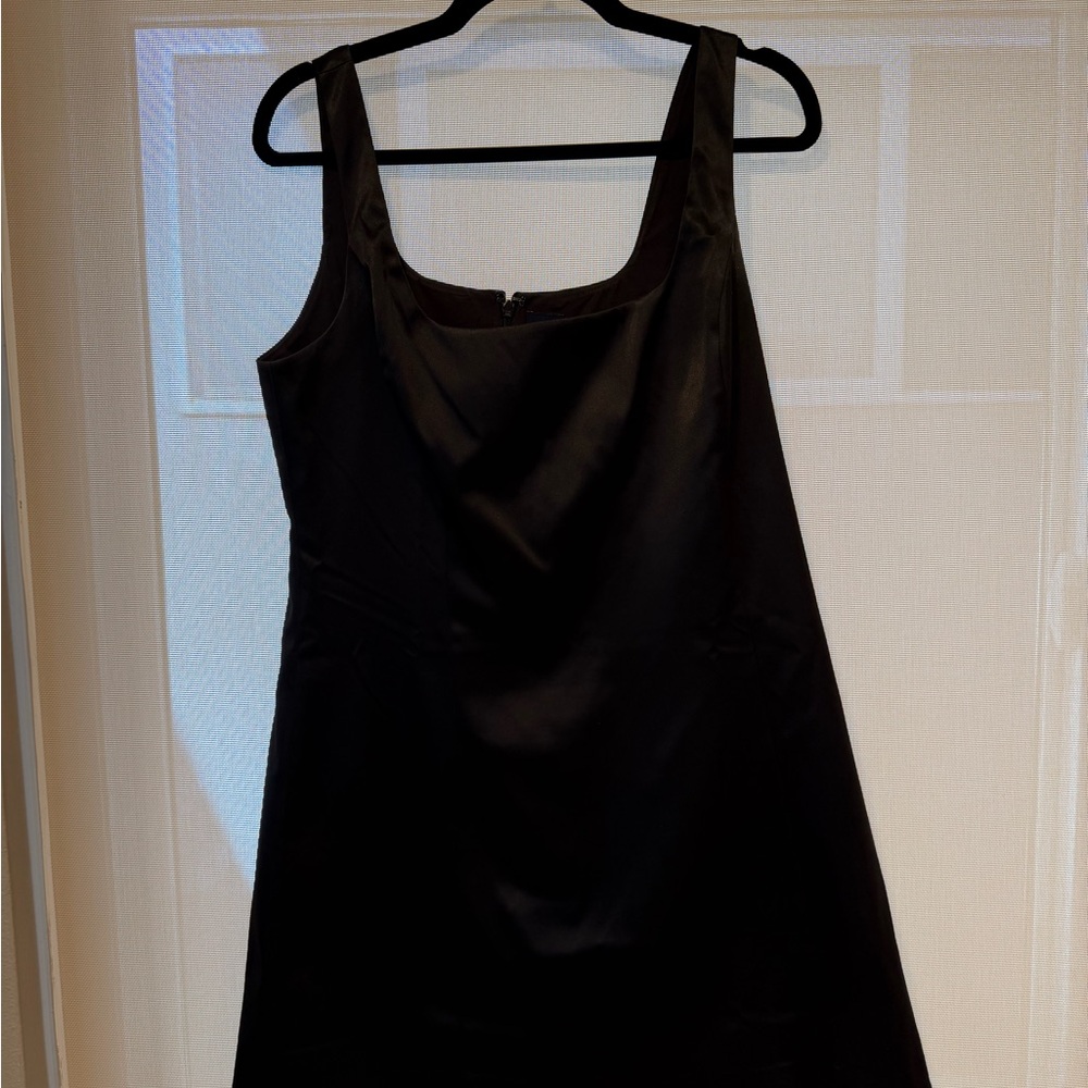 GAP Black Sleeveless Dress with Zip Back